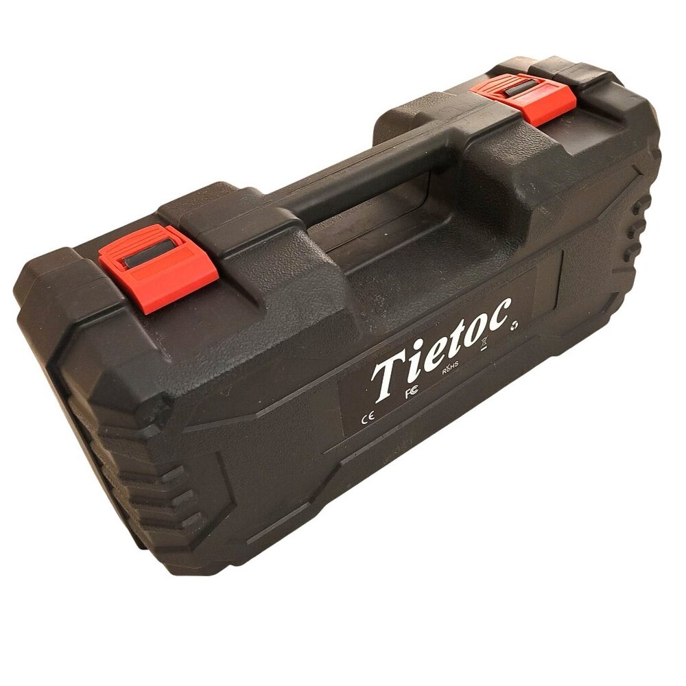 Tietoc Mini Cordless Chainsaw w/ Case Accessories 6" Blade 2-Batteries Portable - Picture 9 of 9